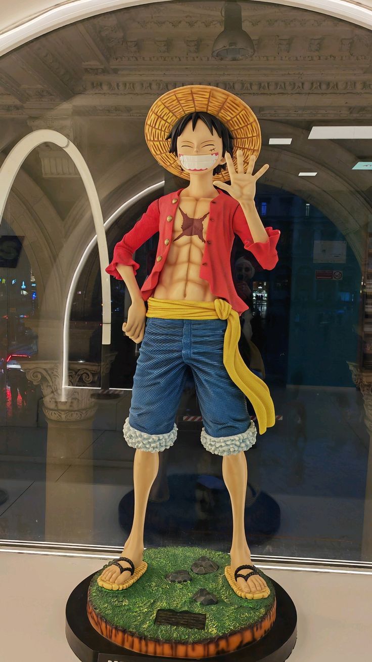 Figurine One Piece Luffy 40.5CM