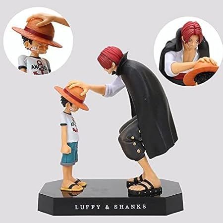 One Piece action figures Straw Hat Luffy & Shanks