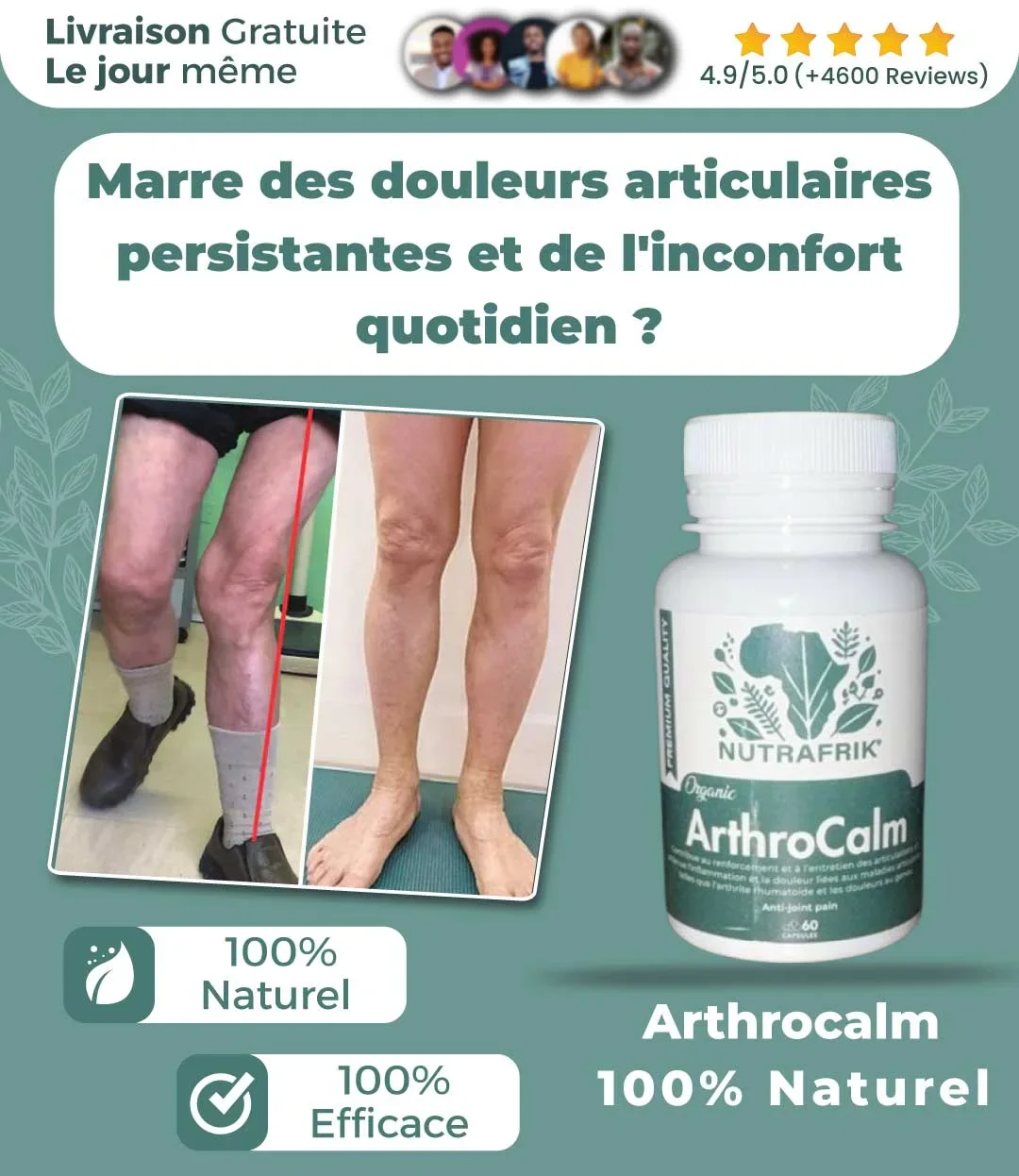 Arthtrocalm NUTRAFRIK