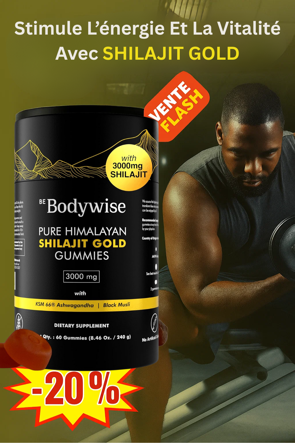 SHILAJIT  GUMMIES GOLD