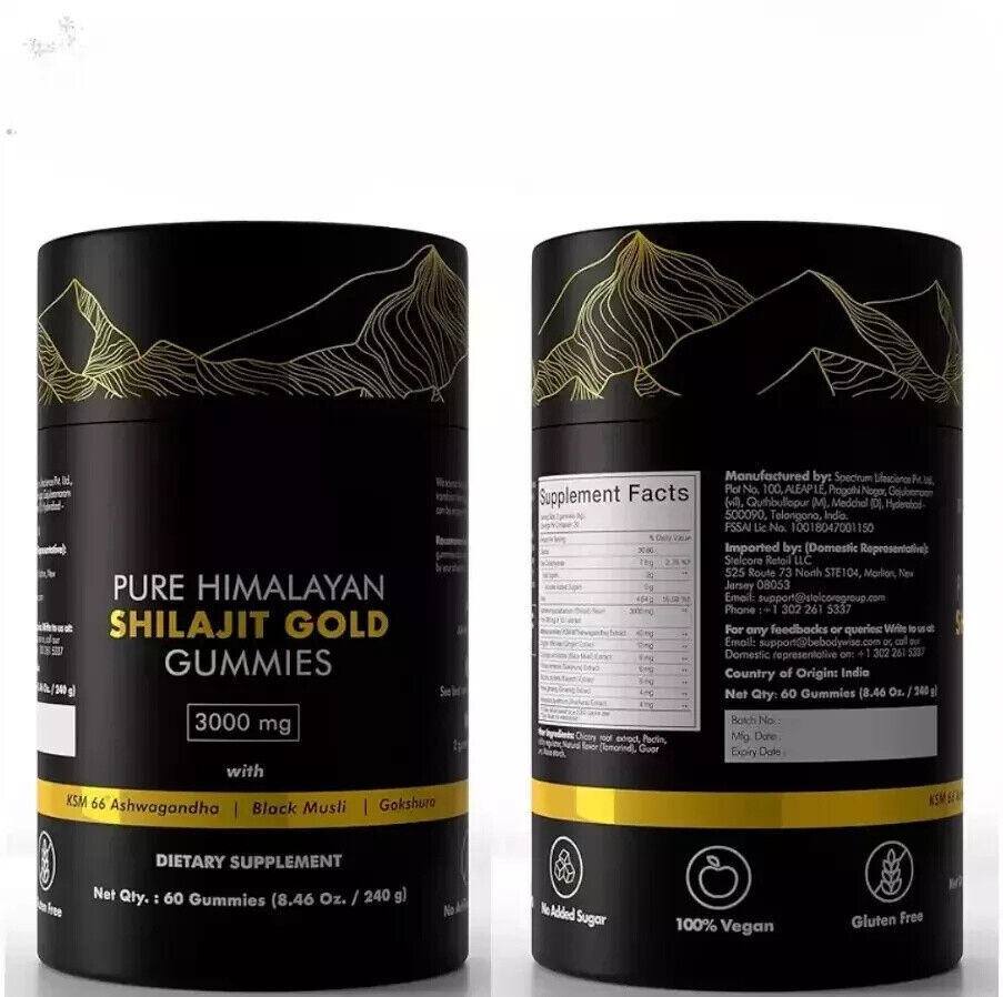 SHILAJIT  GUMMIES GOLD