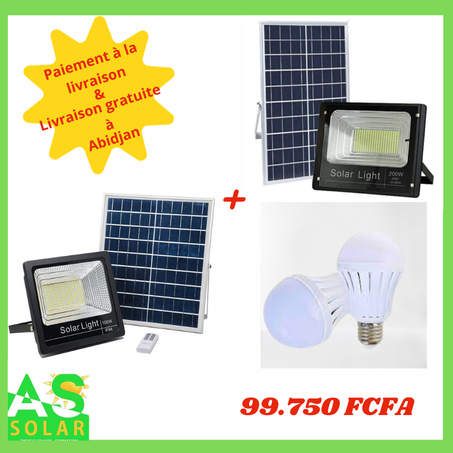 PROJECTEURS SOLAIRES  +