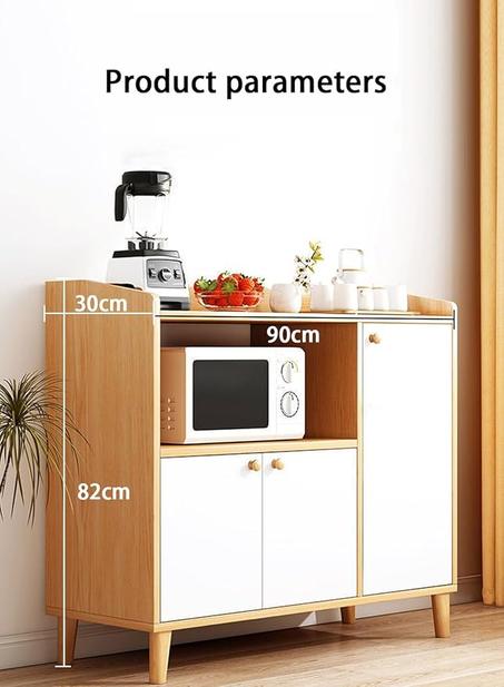 ركن قهوة عصري مع مساحة تخزين من موتيزن طاولة جانبية متعددة الوظائف كونسول للمطبخ المنزلي وغرفة المعيشة