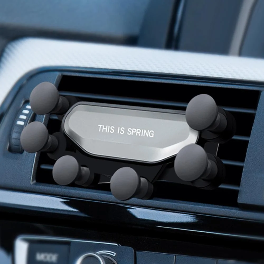 Car Mount Gravity Auto-Grip Car Phone Holder Support For Phone in Car For iPhone X Samsung