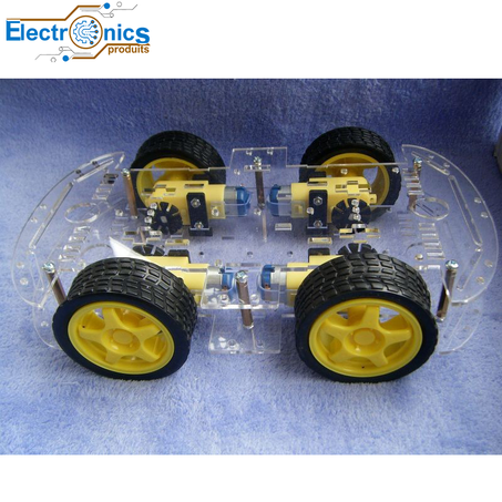 Châssis  robot Car 4WD