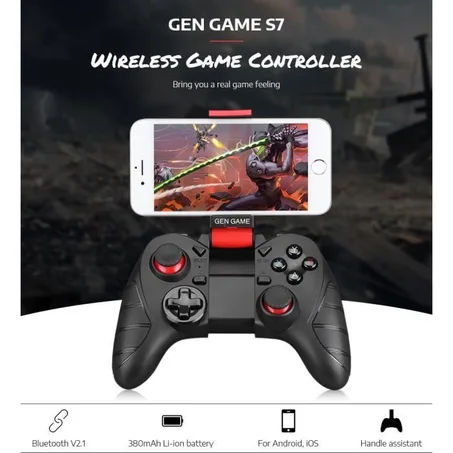 GEN GAME S7 Standard Edition Wireless Game Controller with Phone Holder