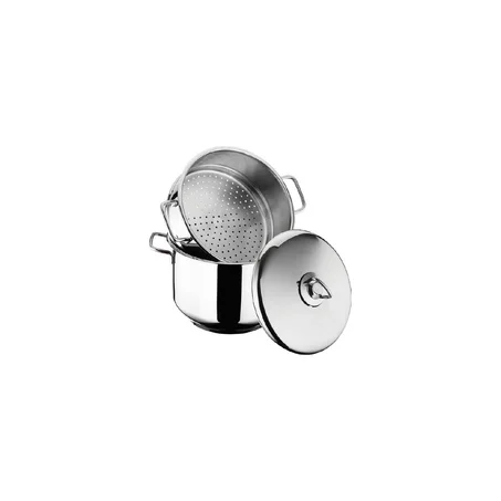 Hascevher Couscoussier - Inox - 20cm - 4 Litres