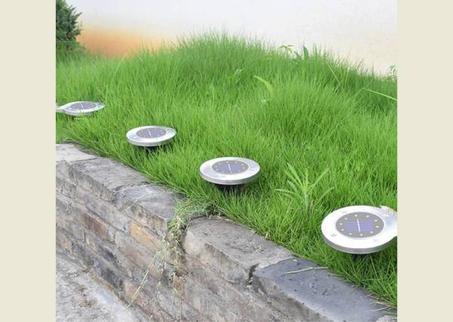 Solar Garden Disk Light – مصابيح الحديقة بالطاقة الشمسية