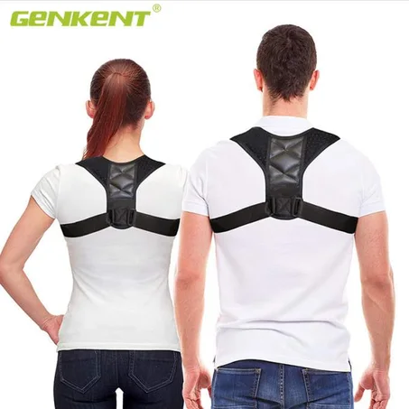 Médical clavicule Posture correcteur حزام الظهر والكتفين الطبي
