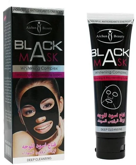 قناع الوجه إزالة السموم والرؤوس السوداء