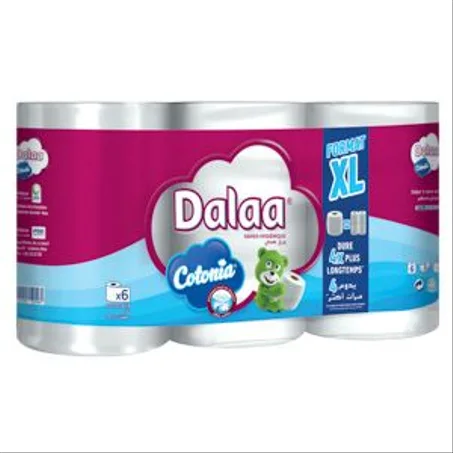 Dalaa Papier Hygienique Blanc Jumbo x6