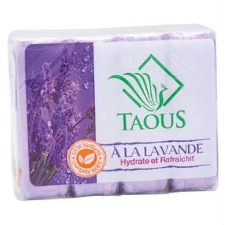 Taous Savon Dur Lavande 125G X4