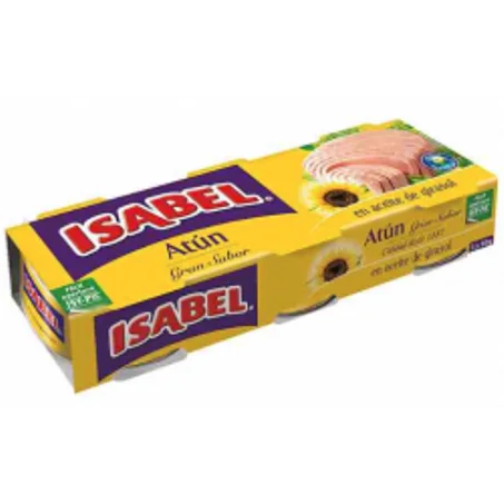 Thon à l'huile De Tournesol Isabel 3*80 g