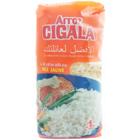 Riz Jaune Étuvé Cigala 1kg
