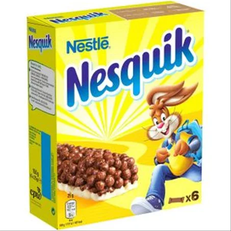 Nestle Nesquik ® 6 Barres de Céréales au goût chocolat 25 g