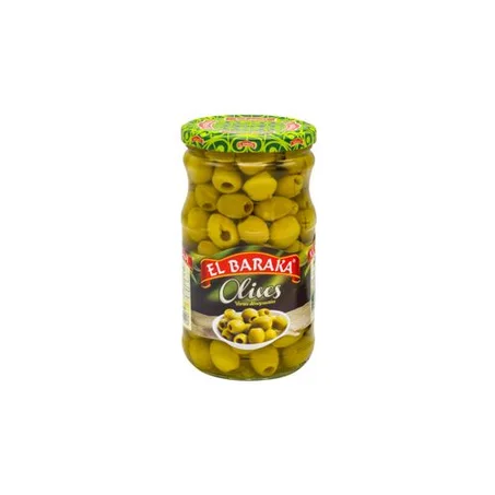 Baraka Bocal D'Olives Vertes Dénoyautées 72Cl