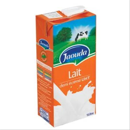 Jaouda Lait Uht Demi Ecrémé 1L