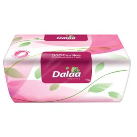 Dalaa Boite Mouchoirs En Plastique 550 Feuilles