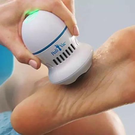 La super Éliminateur de calus au pieds Pedi Vac avec aspirateur