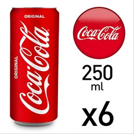 Coca-cola BOISSON GAZEUSE PACK 6*25CL