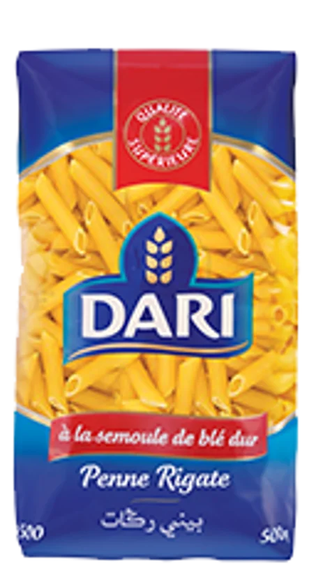 Pâte DARI 500g Penne Regatte