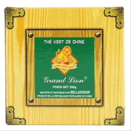 Lion Thé Vert en Grain de Chine B552 200g