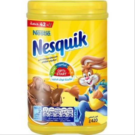 Nestlé Nesquik Poudre Instantanée Cacaotée Paquet De 420g