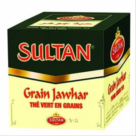 Sultan Thé Vert en Grain Al Jawhar 200g