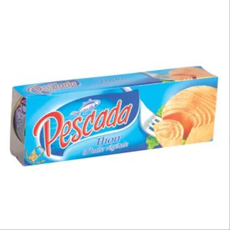 Pescada Tripack De Conserves De Thon à L'Huile Végétale 80 G