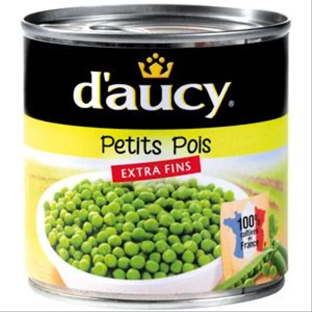 Conserve De Petits Pois Bio 400G