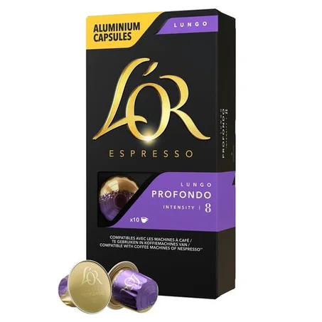 L'Or Café en capsules intensité 08 PROFON 10 unités