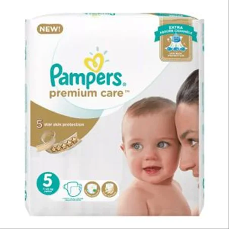 Pampers Couches Bébe (12 à 18kg) Taille 5 Premium Care 48 Unites