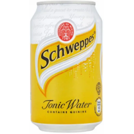 Schweppes Tonic Canette 33Cl
