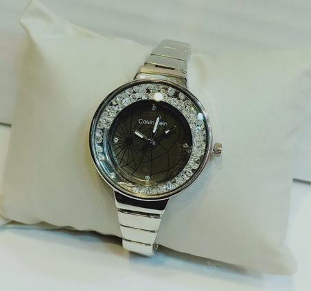 CK ساعة انسيال حريمي فصوص جودة عالية خامة ثقيلة