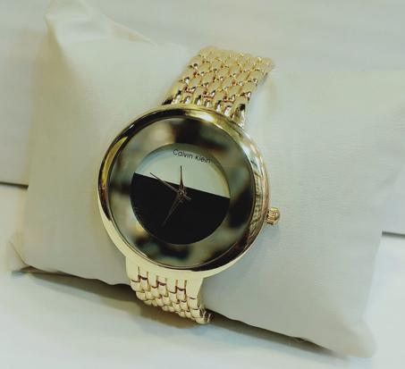 CK ساعة انسيال حريمي فصوص جودة عالية خامة ثقيلة