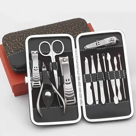 طقم مانيكير وباديكير شخصي – Personal Manicure & Pedicure Set – 10 Pcs