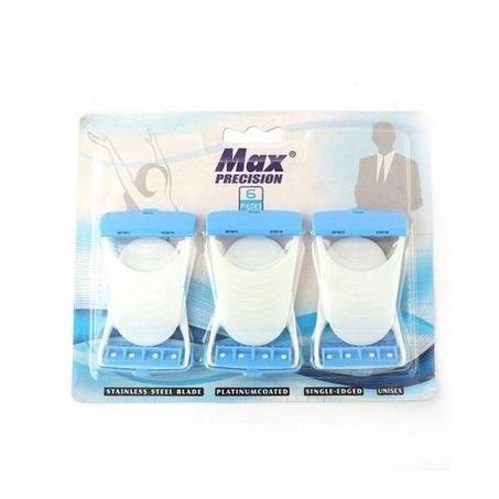 (ماكينة حلاقة رجالى 6 قطع (أزرق