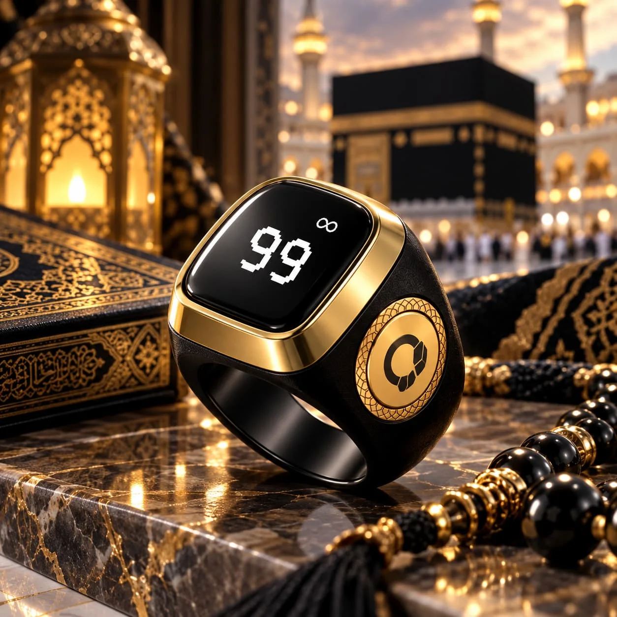خاتم الذكر الذكي — تسبيحك ديما معاك