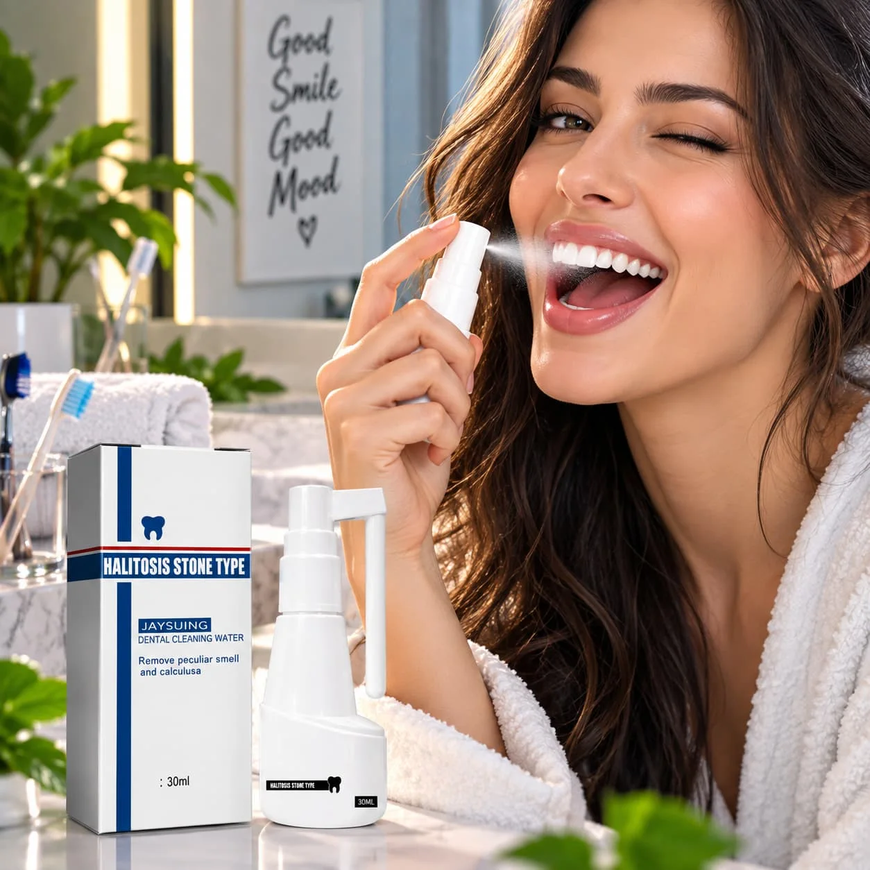 FreshSmile — بخاخ انتعاش الفم | انتعاشك كيبان فابتسامتك
