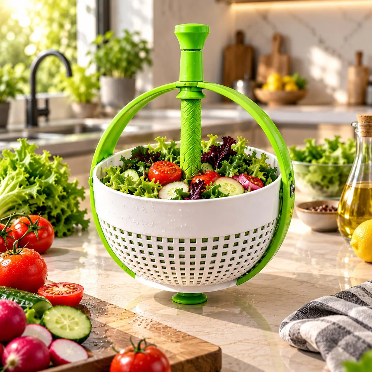 SpinFresh™ — السلطة واجدة فثواني
