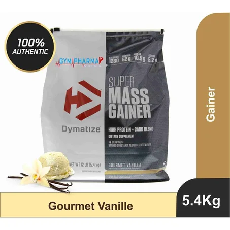 Dymatize Super Mass Gainer 12LBS (5.4Kg) Gourmet Vanilla