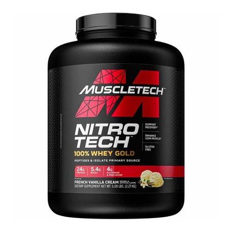 Muscle Tech Nitrotech 100%Whey Gold 2,28kg French vanilla cream