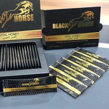 بلاك هورس عسل الحصان الأسود المعجون الأصلي BLACK HORSE VITAL HONEY