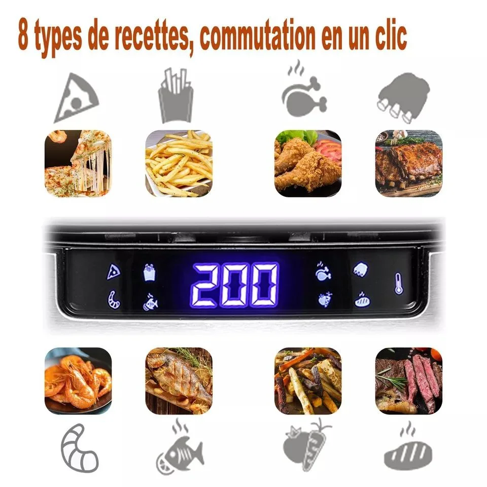 SONIFER digital air fryer 5L