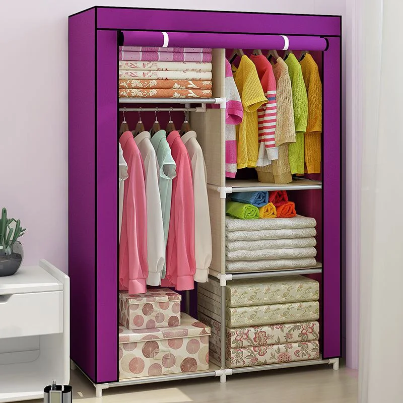2 DOOR PORTABLE FOLDING WARDROBE