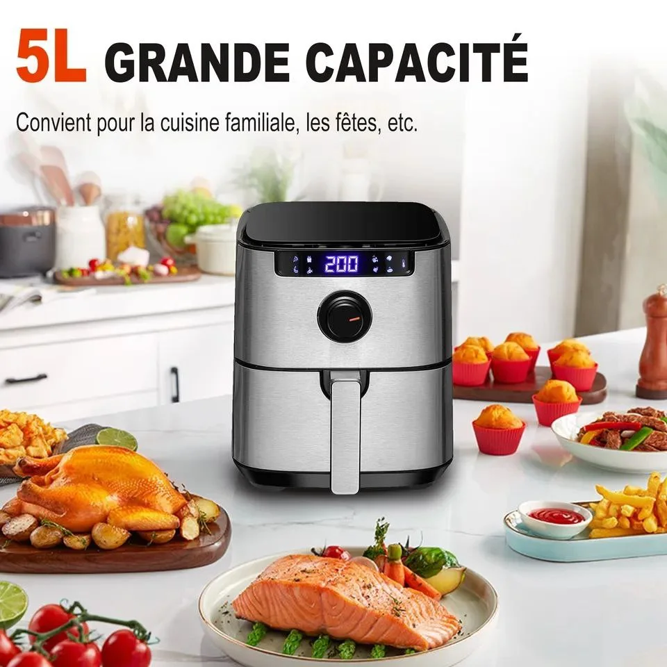 SONIFER digital air fryer 5L
