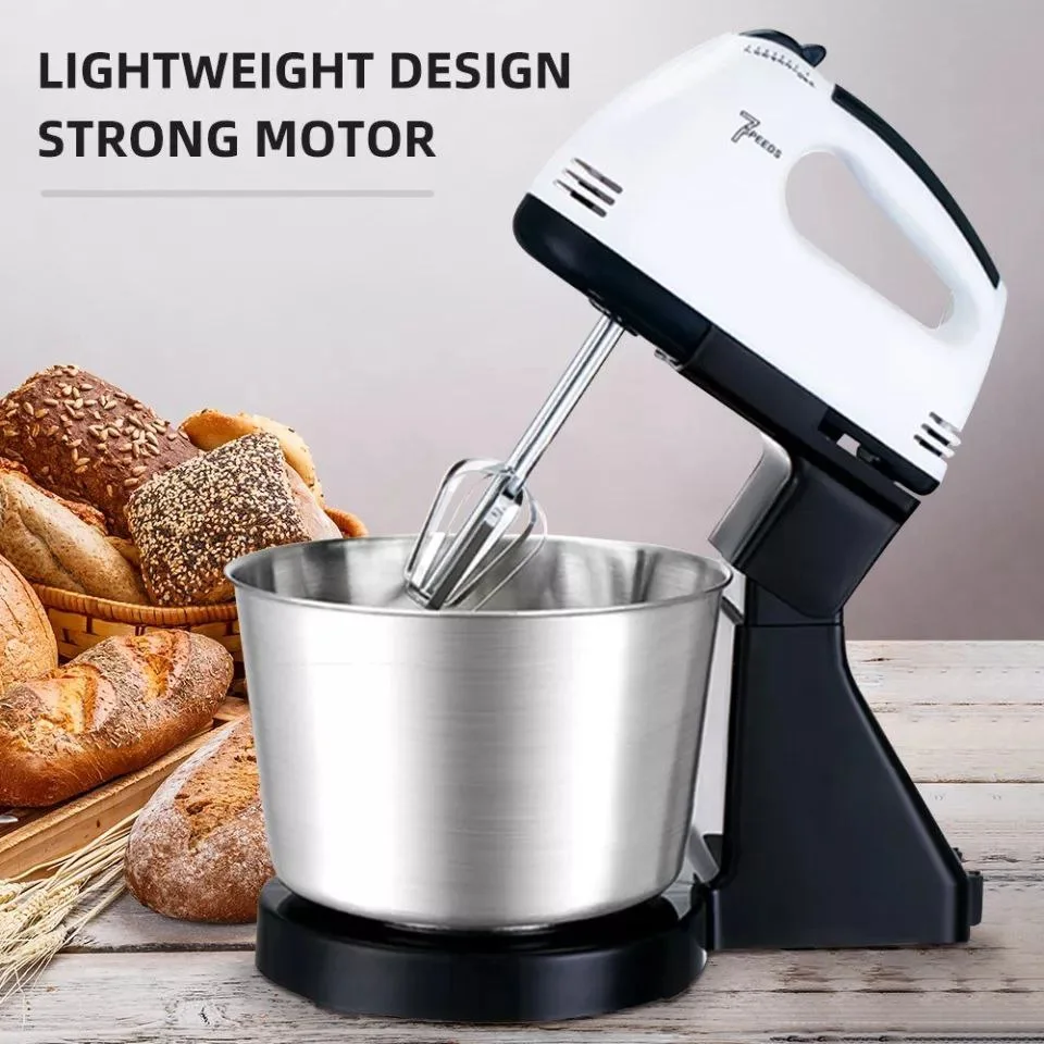 Electric Stand Mixer Handheld Flour Bread Egg Beater