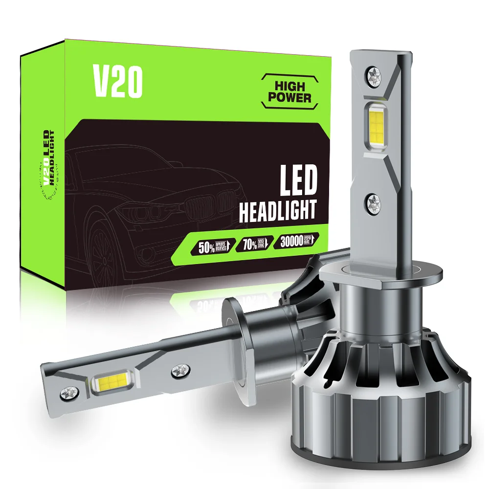 مجموعة مصابيح LED امامية V20