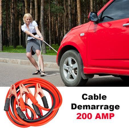 CABLE DEMARRAGE 200 AMP *2M