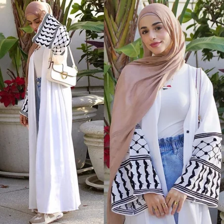 kimono chic , avec manches keffieh